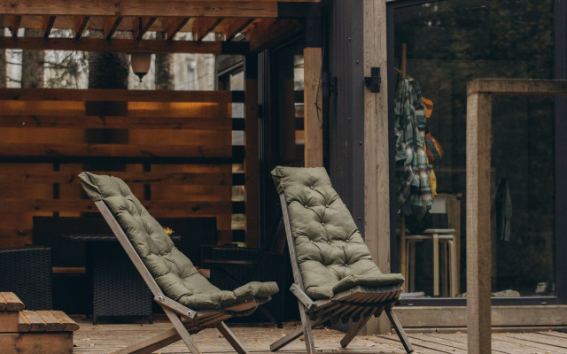 Шале Панорамный дом в лесу на Живописной улице