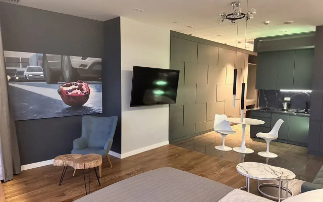 Квартира студия нa 77 этaжe башни Федерация Bоcток