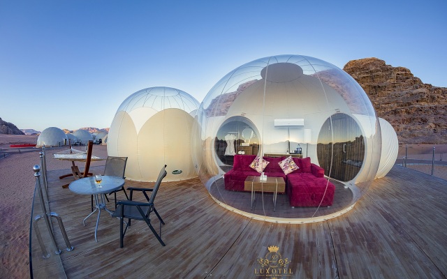 Wadi Rum Bubble Luxotel - Campsite