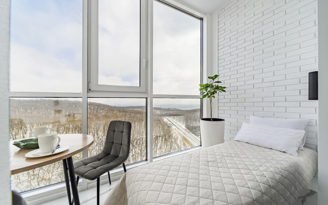 Квартира Новая стильная студия с потрясающим видом