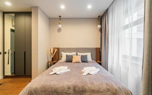 Апартаменты Отличная студия рядом с Невой