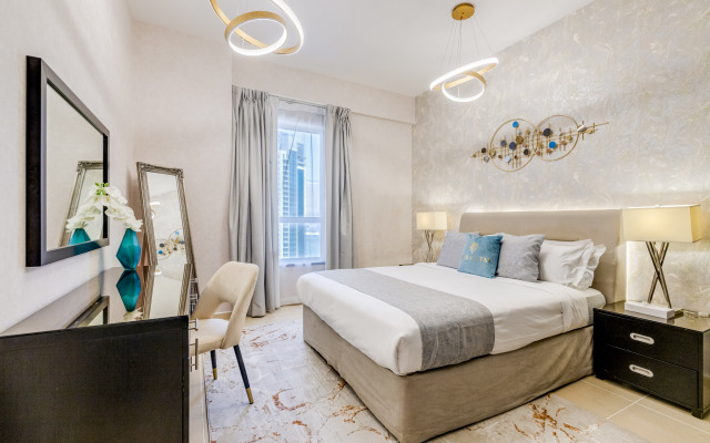 Апартаменты Globalstay Modern Apartments steps to JBR Beach