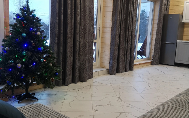 Гостевой дом с сауной вблизи реки и озера Ладоги Лисий берег