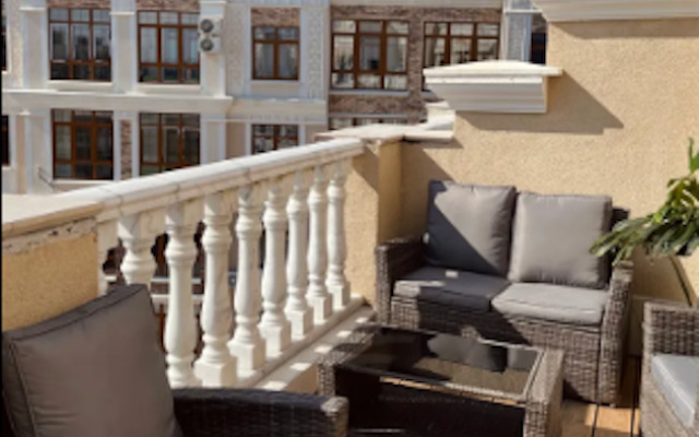 Апартаменты с террасой в 1 минуте от моря