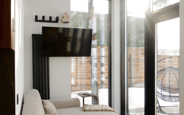 Частный дом С панорамой на горы реку Сок