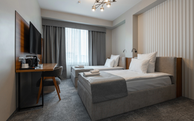 Двухместный номер Comfort с видом на город — фото 1