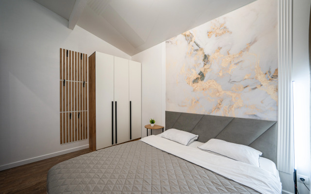 Частный дом Вилла Лаванда с камином у озера