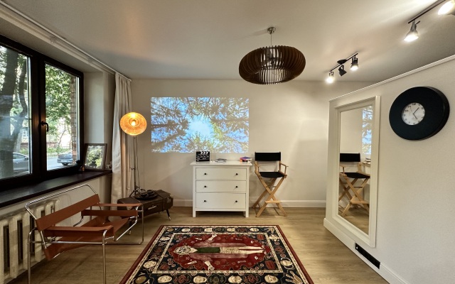 Квартира Студия в ретро стиле