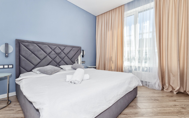 Lyuksovaya Yevrodvushka Ryadom S Ekspo Apartments