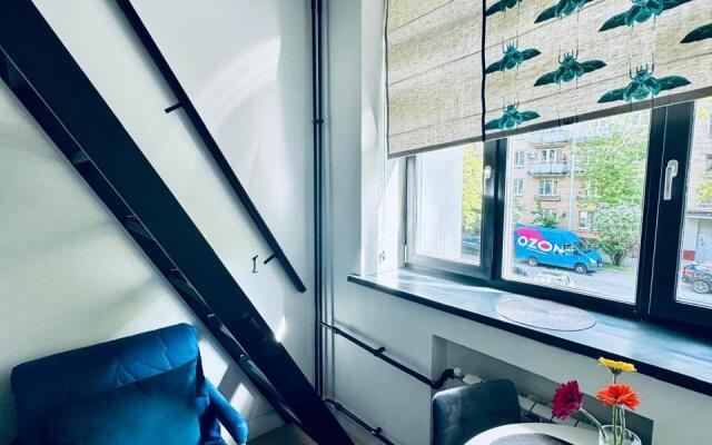 Apartment New Scandi White on Tulskaya