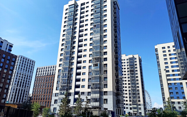 Квартира с Панорамным Видом с 19 Этажа у Аквапарка