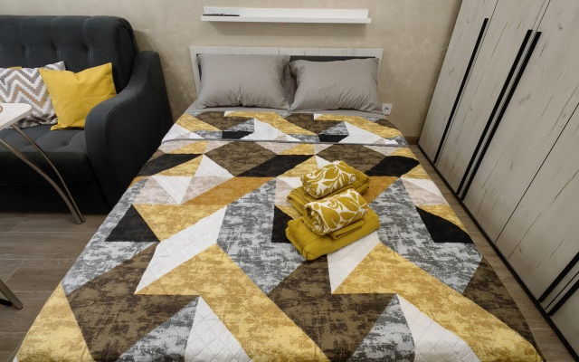 V samom serdtse goroda Zelenogradska Flat
