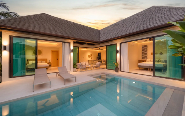 Plunge Modern 2-Bedroom with Private Pool Villa
