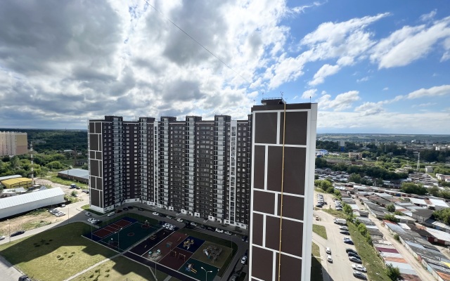 Апартаменты Однокомнатные на Переулке Хрустальном 27 на 17 этаже