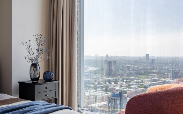 Квартира Респектабельный Люкс на 55 Этаже Capital Tower