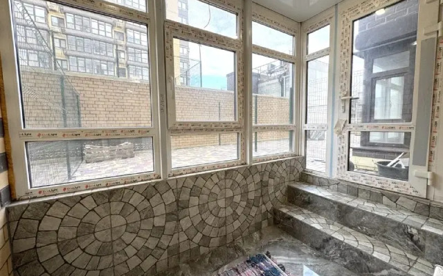 S Terrasoy Vozle Akvaparka, donekspo Apartments