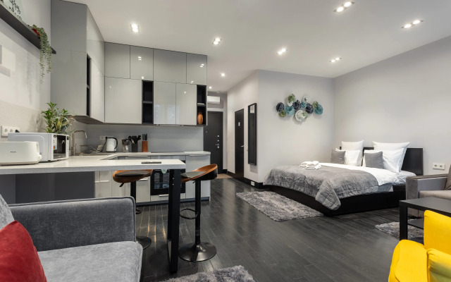 Апартаменты Изба Пресня Сити Студия с Видом на Город