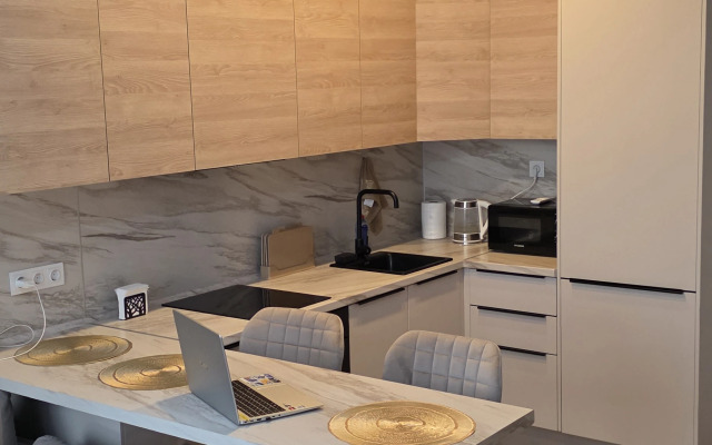 Квартира Утонченная евродвушка у Мещерского парка с видом на лес