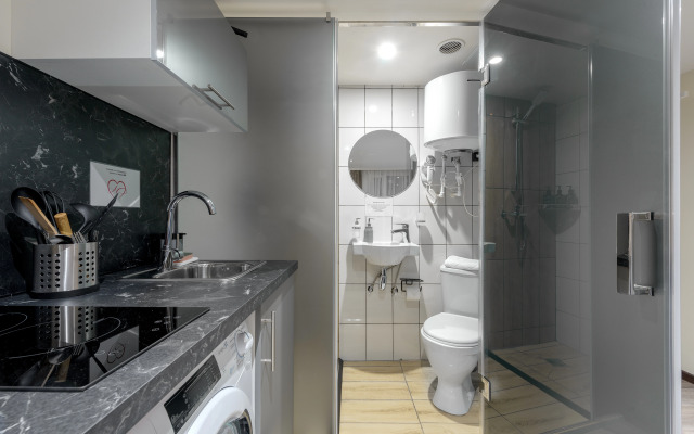 Апартаменты VEDA Aparts Свечной Переулок № 2 без окна