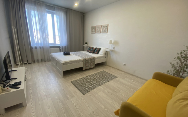 Skandinavskiy loft po-tatarski Flat