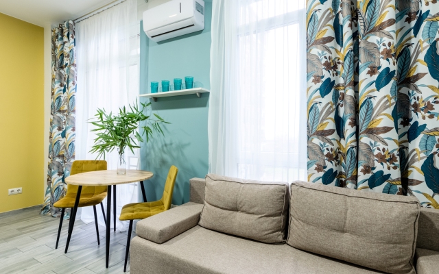 Morent s vidom na gory i bambukovuyu roschu Apartments