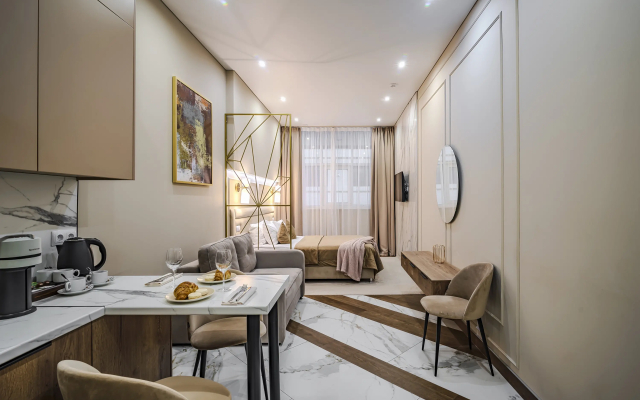 Апартаменты полулюкс на Учительской 5 УК Вознесенский