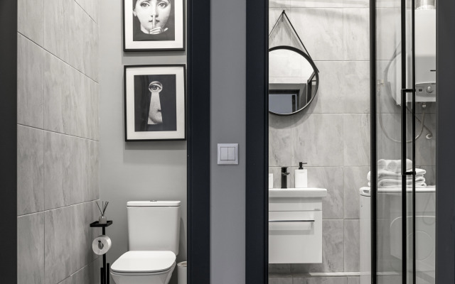 Квартира GM Apartments с видом на Набережную и Котельническую высотку