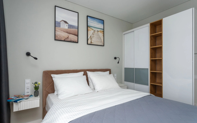 Трехкомнатные Апартаменты Pro.Аpartment Тихая Гавань Светлогорск