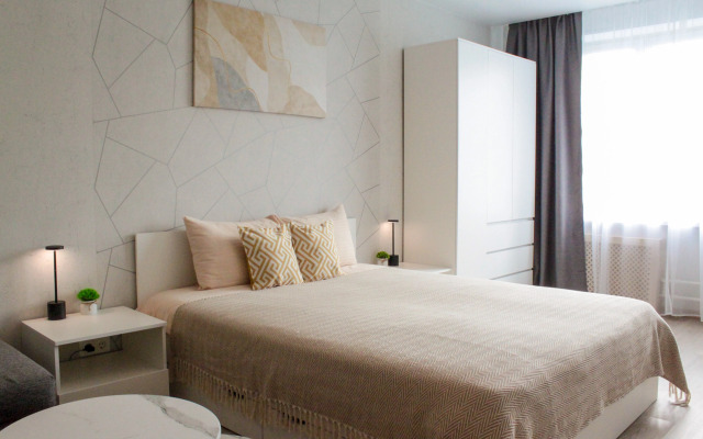 Апартаменты Однокомнатная светлая квартира