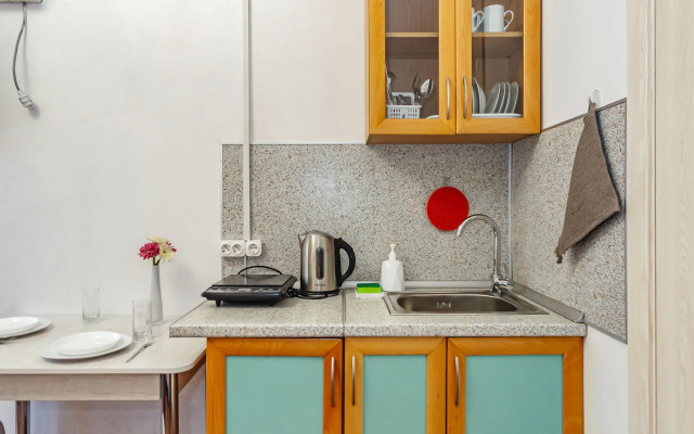 Uyutnaya Studiya S Dvukhmestnoy Krovatyyu Apartments