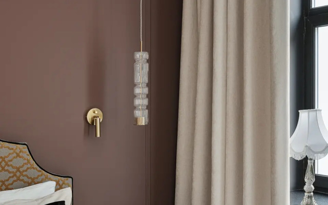 Квартира с авторским дизайном LetYourFlat Burgundy