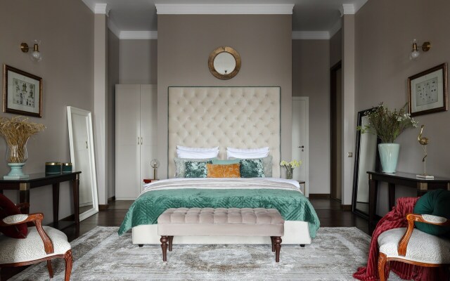 Апартаменты от Minin 270 кв.м. с видом на Неву, террасой и бильярдом