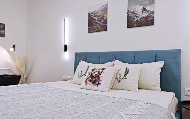 Апартаменты двухкомнатные Панорамный вид на горы