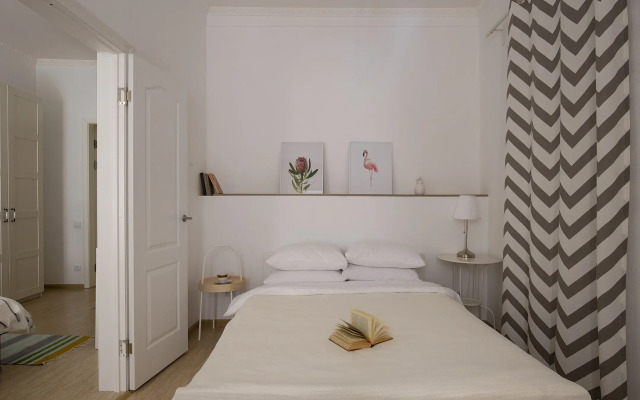 Квартира с двумя спальнями и кухней-гостиной