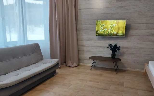 Квартира Крепкая Башня| Студия "Семейная" до 4-х гостей в центре Шерегеша