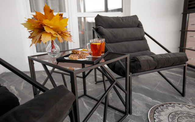 Квартира Романтичная евродвушка с панорамными окнами для незабываемого отдыха