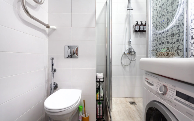 Квартира Kvartirika Green Day с красивым видом на Лахта-Центр