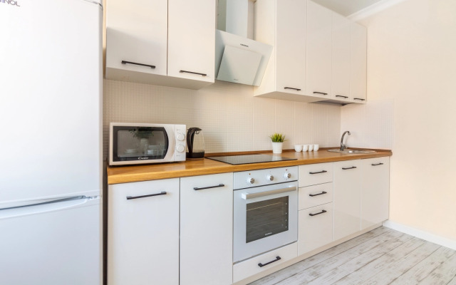 Kazan Chasha s vidom na uyutnii dvor Apartments