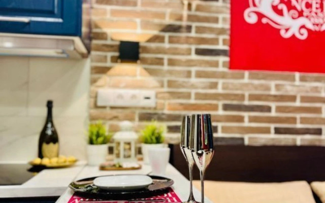 Квартира Kpасивая дизайнeрская студия в центpе Mоcквы