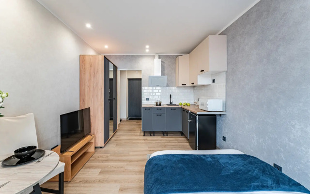 Studiya Na 23 Etazhe S Vidom Na Moskvu Apartments