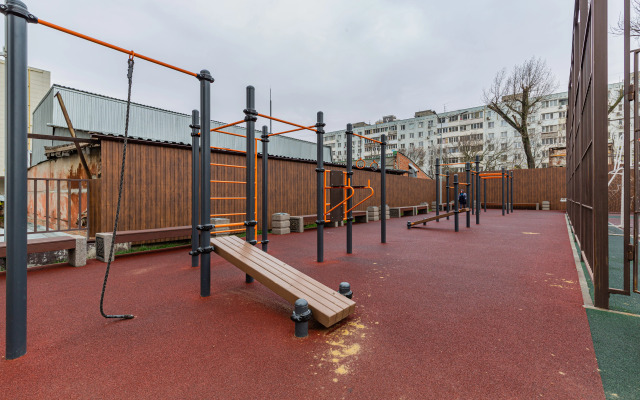 Квартира Уютная студия с видом на колесо обозрение Одно небо