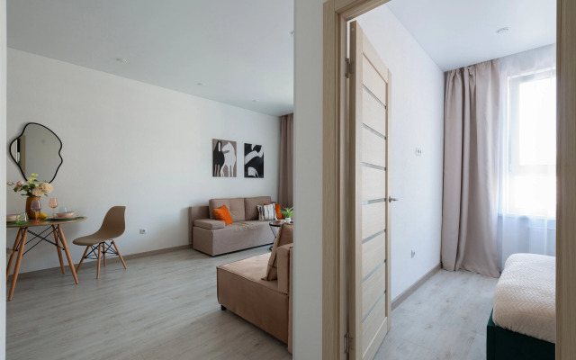 Апартаменты ЖК Акватория возле реки