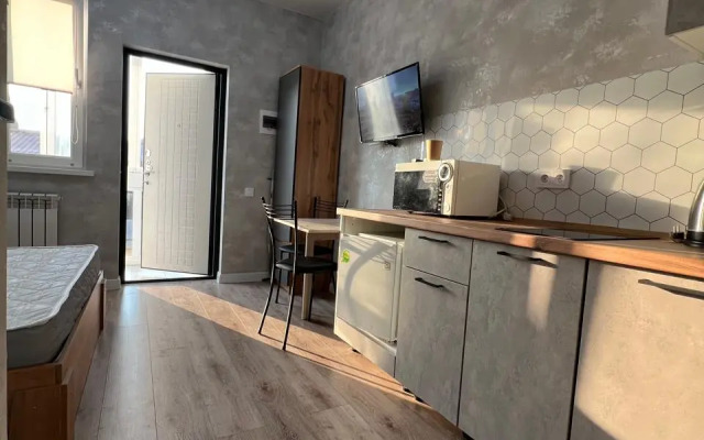 Novaya Studiya v Gostevom Dome v Tsentre Adlera Apartments
