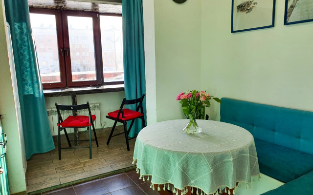 Апартаменты Бирюзовая однушка