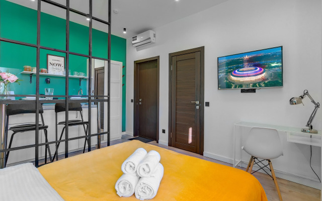 Квартира Стильная студия на Арбате Axis.Moscow Arbat