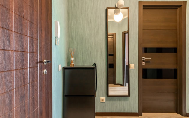 Апартаменты для 6 гостей ЖК «Большой» Smart TV, балкон с видом, духовка