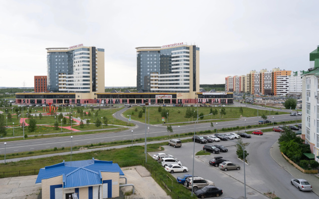 Apartamenty Domino v rajone s razvitoj infrastrukturoj