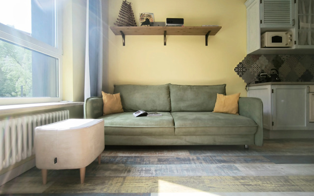 Квартира Комфортная с Просторной Гостиной, Спальней, Детской, Кабинетом и Двумя Санузлами