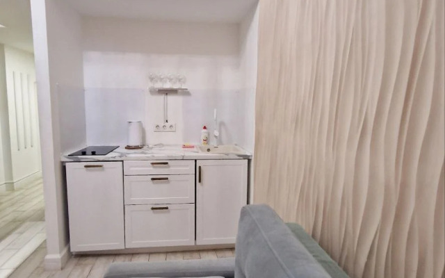 ZenApart s paryaschey  krovat'yu Apartments