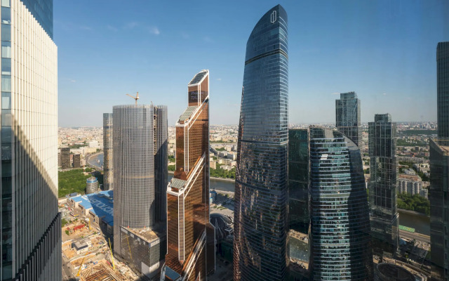 Апартаменты Москва Сити уютная студия 58 этаж